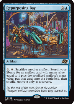 Repurposing Bay (FOIL) single card from Magic the Gathering