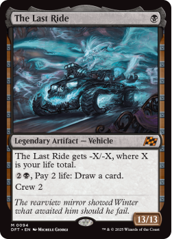 The Last Ride single card from Magic the Gathering