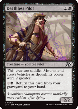 Deathless Pilot (FOIL) single card from Magic the Gathering