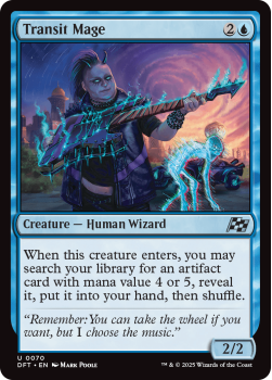 Transit Mage (FOIL) single card from Magic the Gathering