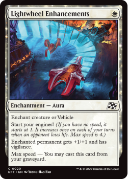 Lightwheel Enhancements (FOIL) single card from Magic the Gathering