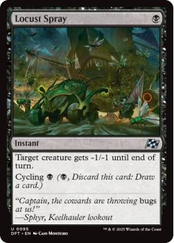 Locust Spray single card from Magic the Gathering