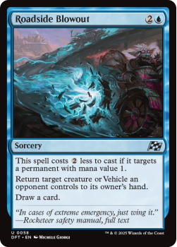 Roadside Blowout (FOIL) single card from Magic the Gathering
