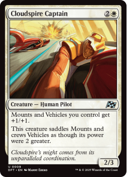 Cloudspire Captain single card from Magic the Gathering