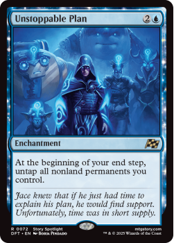 Unstoppable Plan single card from Magic the Gathering