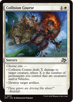 Collision Course (FOIL) single card from Magic the Gathering