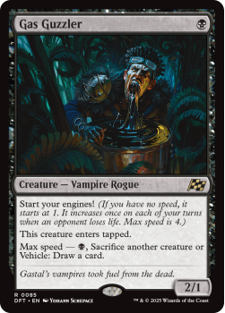 Gas Guzzler single card from Magic the Gathering