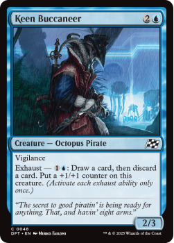 Keen Buccaneer (FOIL) single card from Magic the Gathering