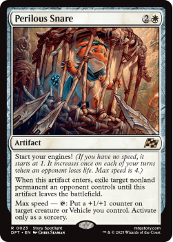 Perilous Snare single card from Magic the Gathering