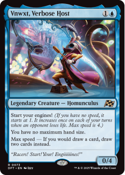 Vnwxt, Verbose Host single card from Magic the Gathering