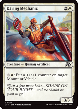 Daring Mechanic (FOIL) single card from Magic the Gathering