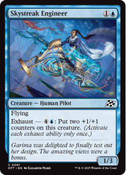 Skystreak Engineer (FOIL) single card from Magic the Gathering