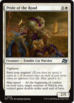 Pride of the Road (FOIL) single card from Magic the Gathering