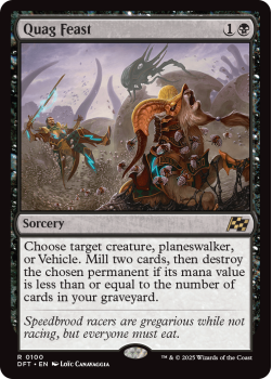 Quag Feast single card from Magic the Gathering