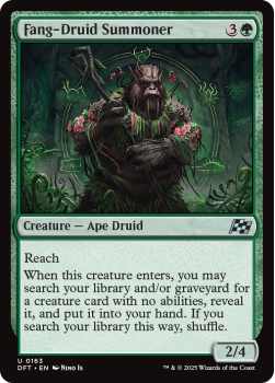 Fang-Druid Summoner single card from Magic the Gathering