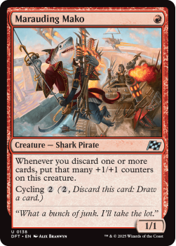 Marauding Mako (FOIL) single card from Magic the Gathering