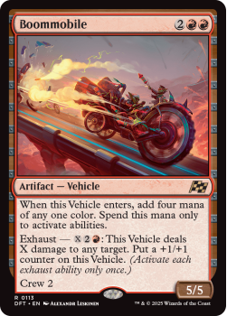 Boommobile (FOIL) single card from Magic the Gathering