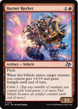 Burner Rocket (FOIL) single card from Magic the Gathering