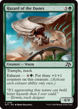 Hazard of the Dunes (FOIL) single card from Magic the Gathering