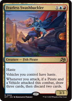 Fearless Swashbuckler single card from Magic the Gathering