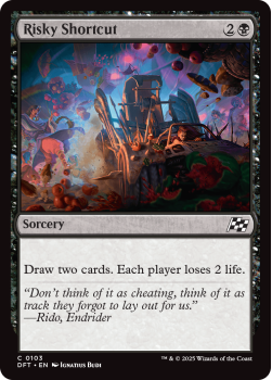 Risky Shortcut (FOIL) single card from Magic the Gathering