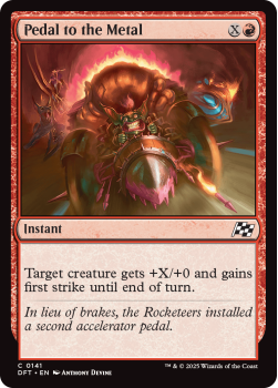 Pedal to the Metal (FOIL) single card from Magic the Gathering