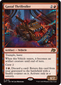 Gastal Thrillroller (FOIL) single card from Magic the Gathering