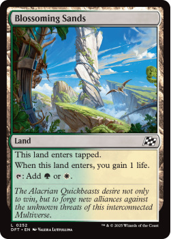 Blossoming Sands single card from Magic the Gathering