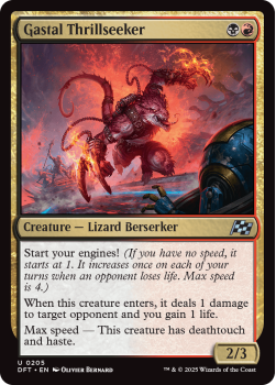 Gastal Thrillseeker (FOIL) single card from Magic the Gathering