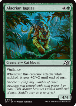 Alacrian Jaguar (FOIL) single card from Magic the Gathering