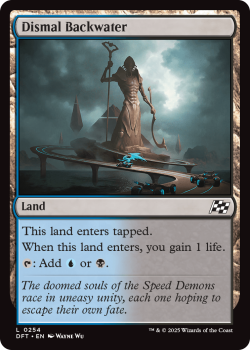 Dismal Backwater (FOIL) single card from Magic the Gathering
