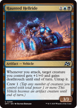 Haunted Hellride (FOIL) single card from Magic the Gathering