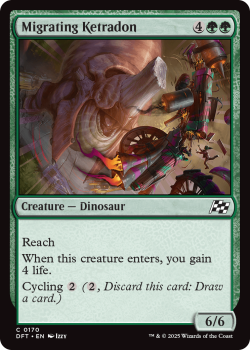 Migrating Ketradon (FOIL) single card from Magic the Gathering