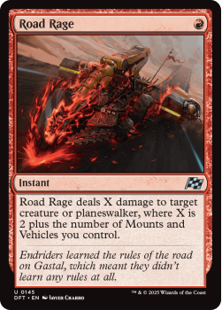 Road Rage (FOIL) single card from Magic the Gathering