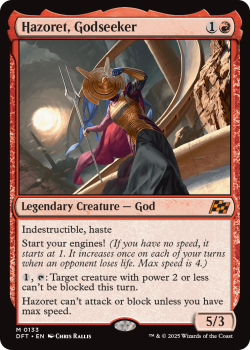 Hazoret, Godseeker (FOIL) single card from Magic the Gathering