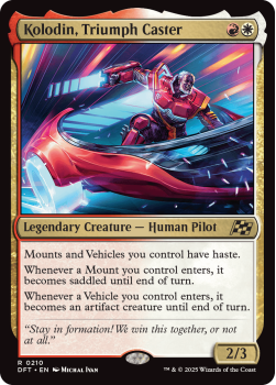Kolodin, Triumph Caster (FOIL) single card from Magic the Gathering