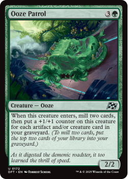 Ooze Patrol single card from Magic the Gathering