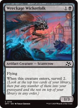 Wreckage Wickerfolk (FOIL) single card from Magic the Gathering