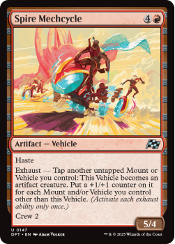 Spire Mechcycle (FOIL) single card from Magic the Gathering