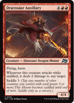 Dracosaur Auxiliary (FOIL) single card from Magic the Gathering