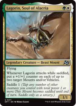 Lagorin, Soul of Alacria single card from Magic the Gathering