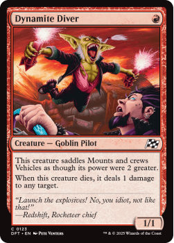 Dynamite Diver single card from Magic the Gathering