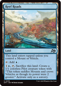 Reef Roads (FOIL) single card from Magic the Gathering