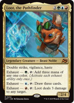 Loot, the Pathfinder single card from Magic the Gathering