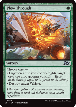 Plow Through (FOIL) single card from Magic the Gathering