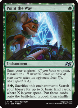 Point the Way (FOIL) single card from Magic the Gathering
