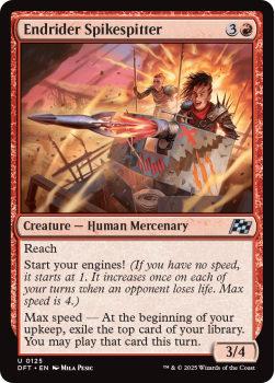 Endrider Spikespitter (FOIL) single card from Magic the Gathering