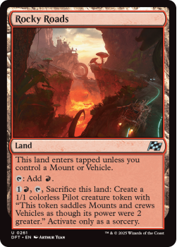 Rocky Roads (FOIL) single card from Magic the Gathering