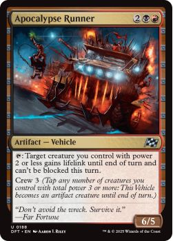 Apocalypse Runner (FOIL) single card from Magic the Gathering