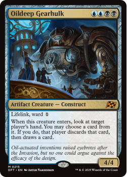 Oildeep Gearhulk single card from Magic the Gathering